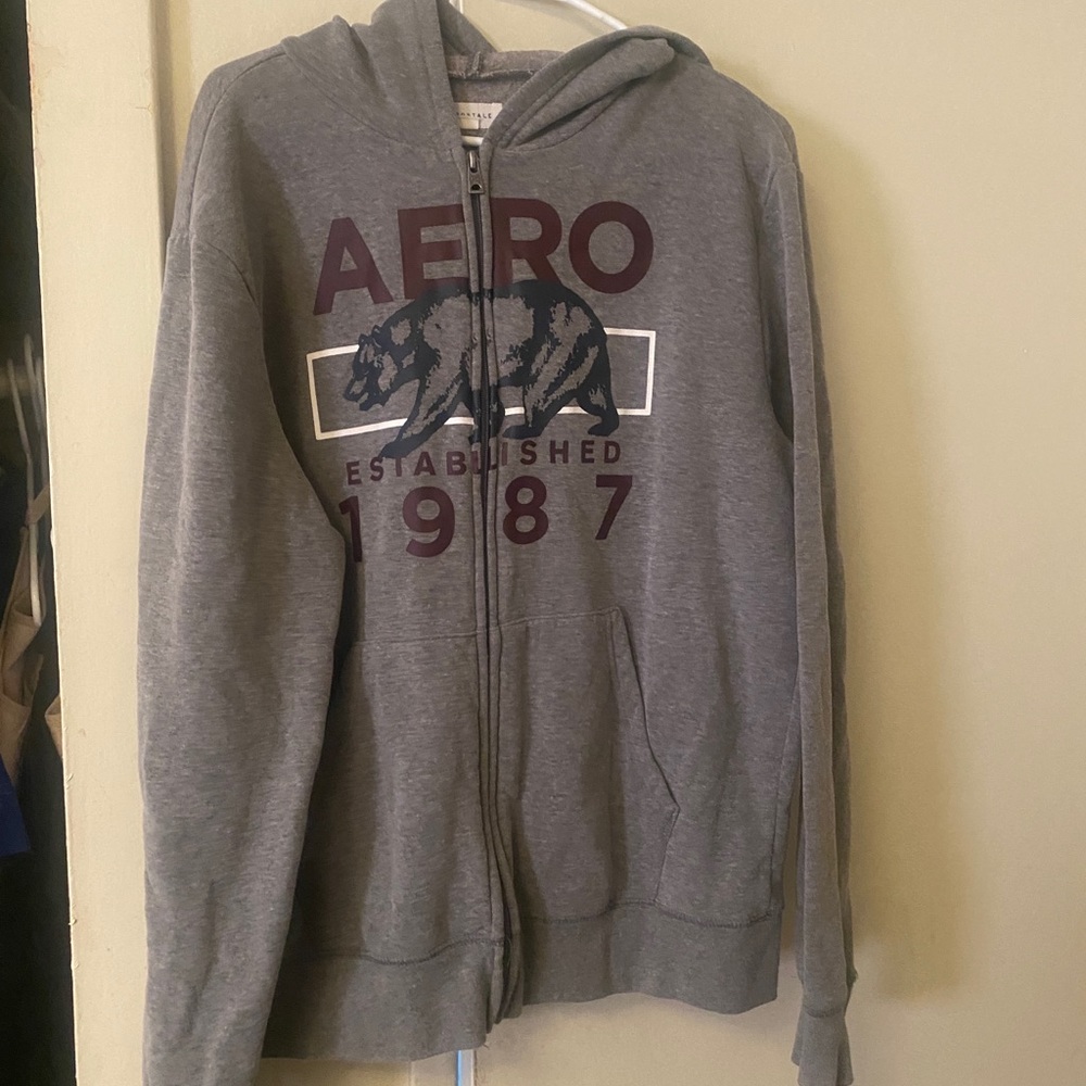 Aeropostal gray sweater